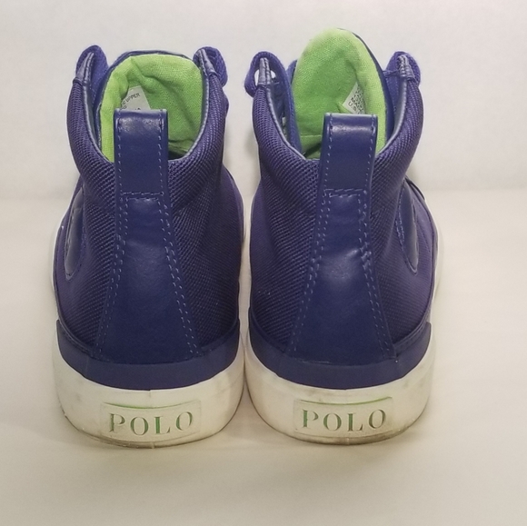 COPY - POLO RALPH LAUREN HIGH TOP SNEAKERS - Picture 4 of 5